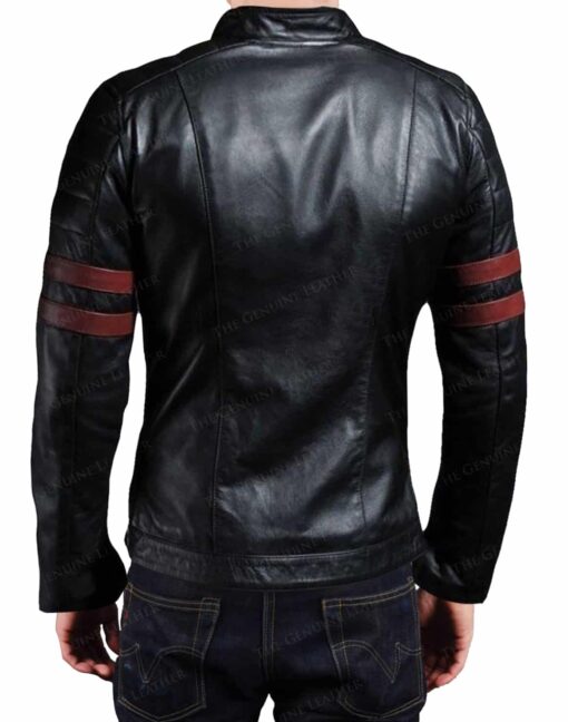 Moon Walker Fashions Men Motorcycle Slim Fit Jacket