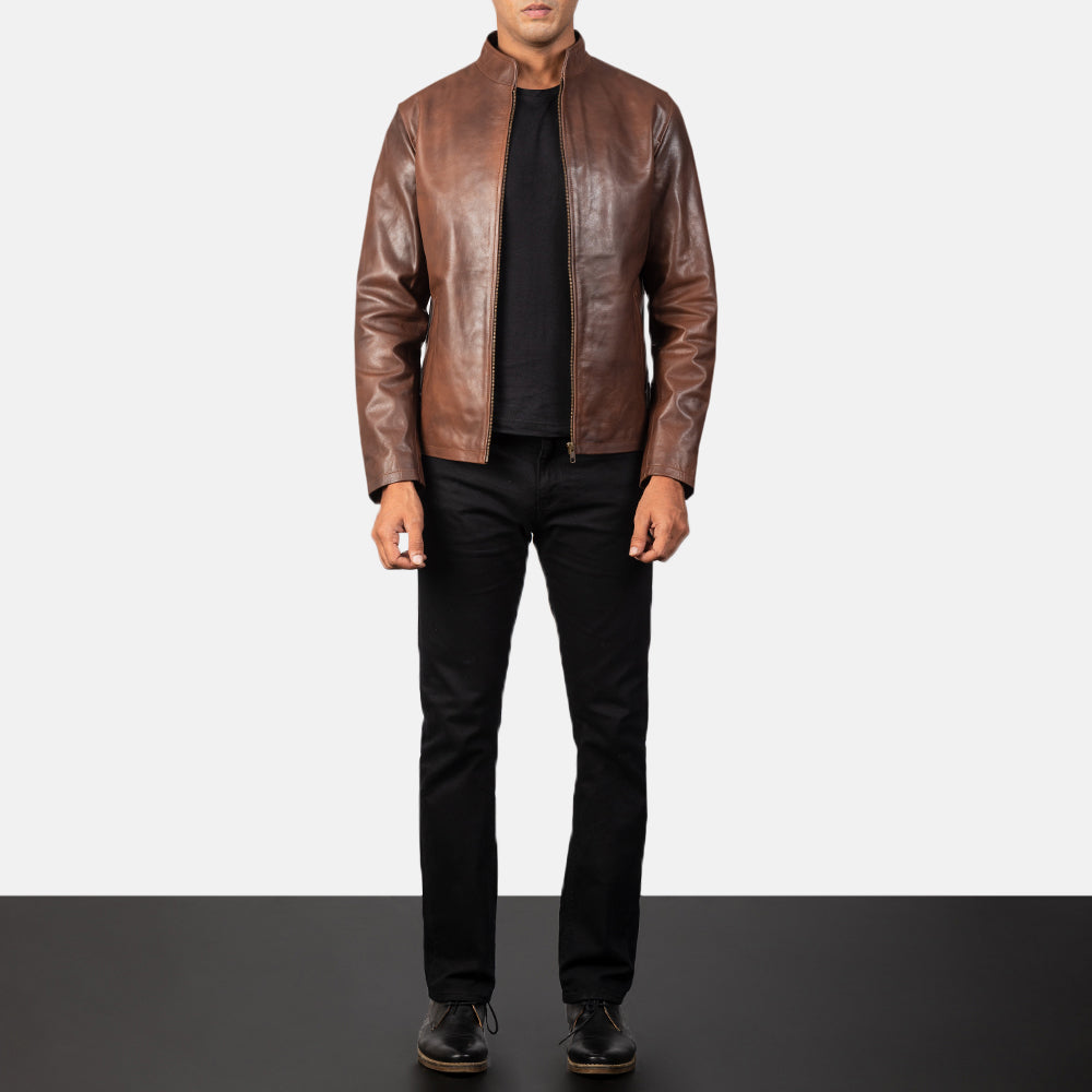 Alex Leather Biker Jacket