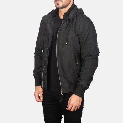 Hanklin Ma-1 Hooded Bomber Jacket