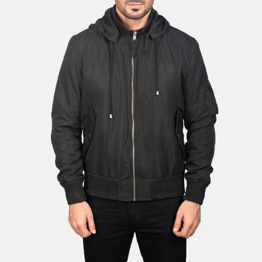 Hanklin Ma-1 Hooded Bomber Jacket