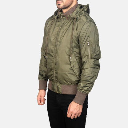 Hanklin Ma-1 Hooded Bomber Jacket